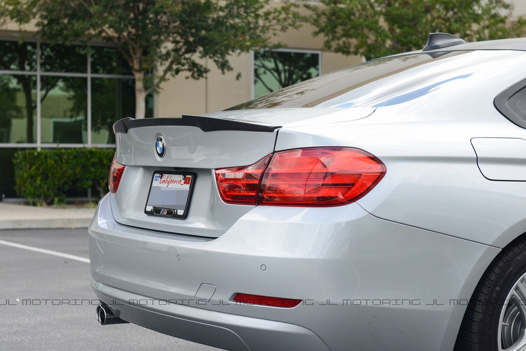 BMW F32 4 Series M4 Style Carbon Fiber Trunk Spoiler – JL Motoring