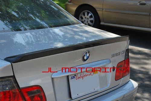 BMW ACS Style Carbon Fiber Trunk Spoiler - E46 3 Series Coupe