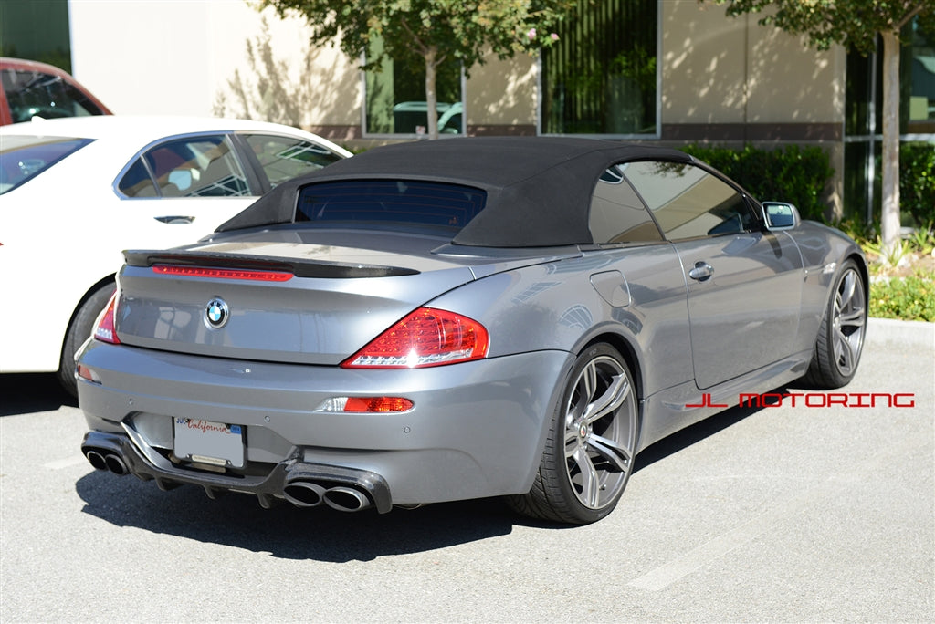 BMW E63 6 Series M6 Facelift Carbon Fiber Trunk Spoiler