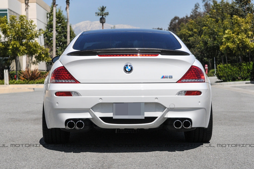 BMW E63 6 Series M6 Facelift Carbon Fiber Trunk Spoiler