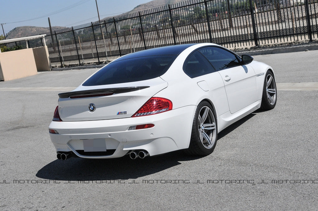 BMW E63 6 Series M6 Facelift Carbon Fiber Trunk Spoiler