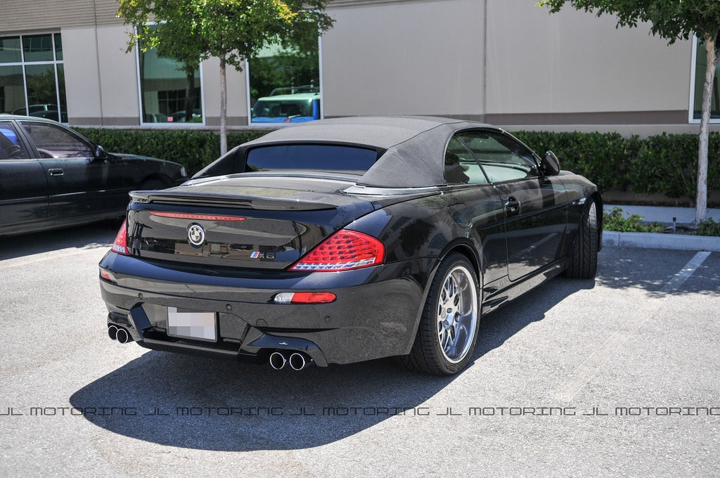 BMW E63 6 Series M6 Facelift Carbon Fiber Trunk Spoiler