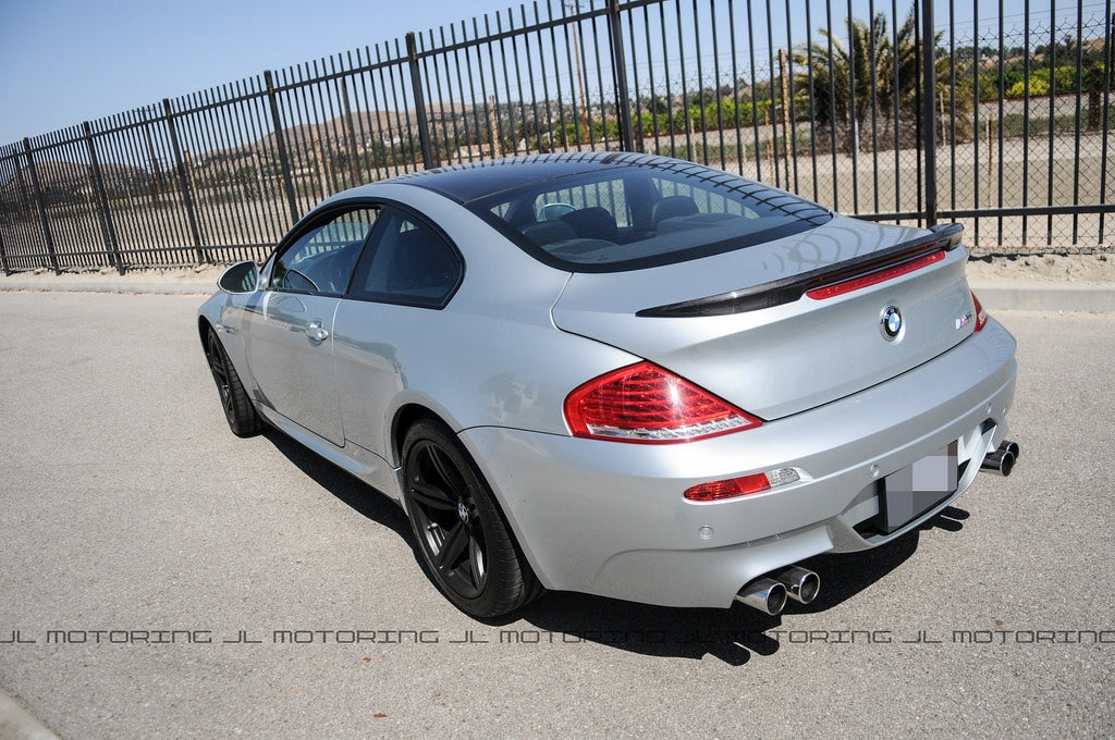 BMW E63 6 Series M6 Facelift Carbon Fiber Trunk Spoiler