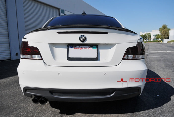 BMW E82 1 Series Performance Style Carbon Fiber Trunk Spoiler