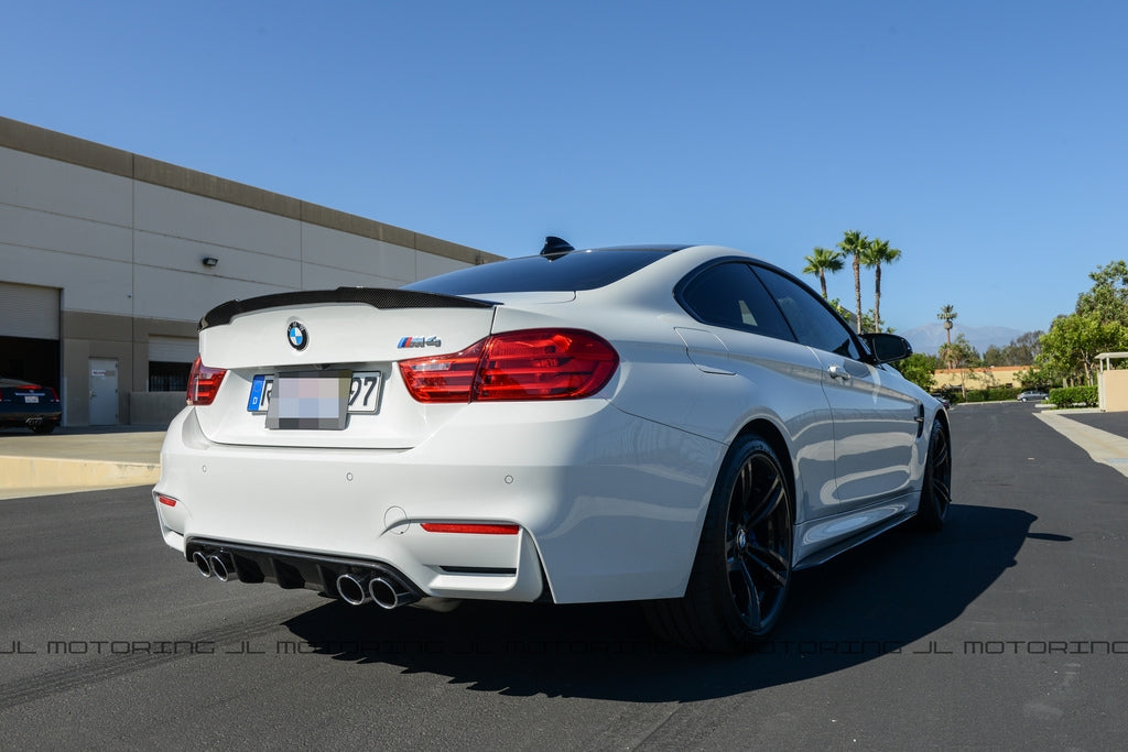 BMW F82 M4 Coupe Performance Style Carbon Fiber Trunk Spoiler