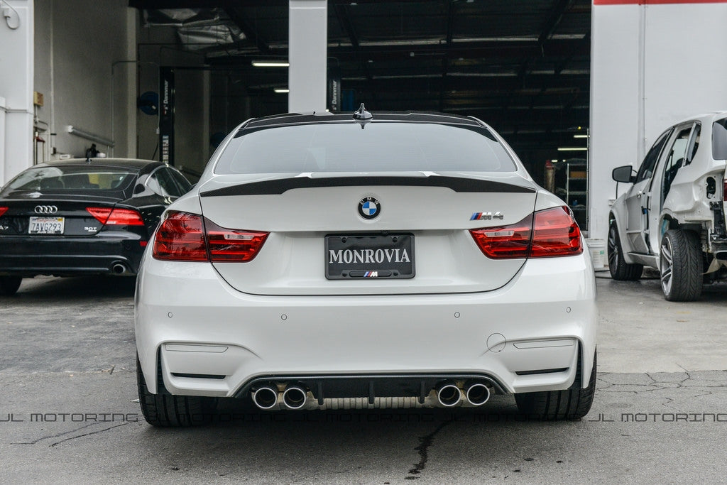 BMW F82 M4 Coupe Performance Style Carbon Fiber Trunk Spoiler