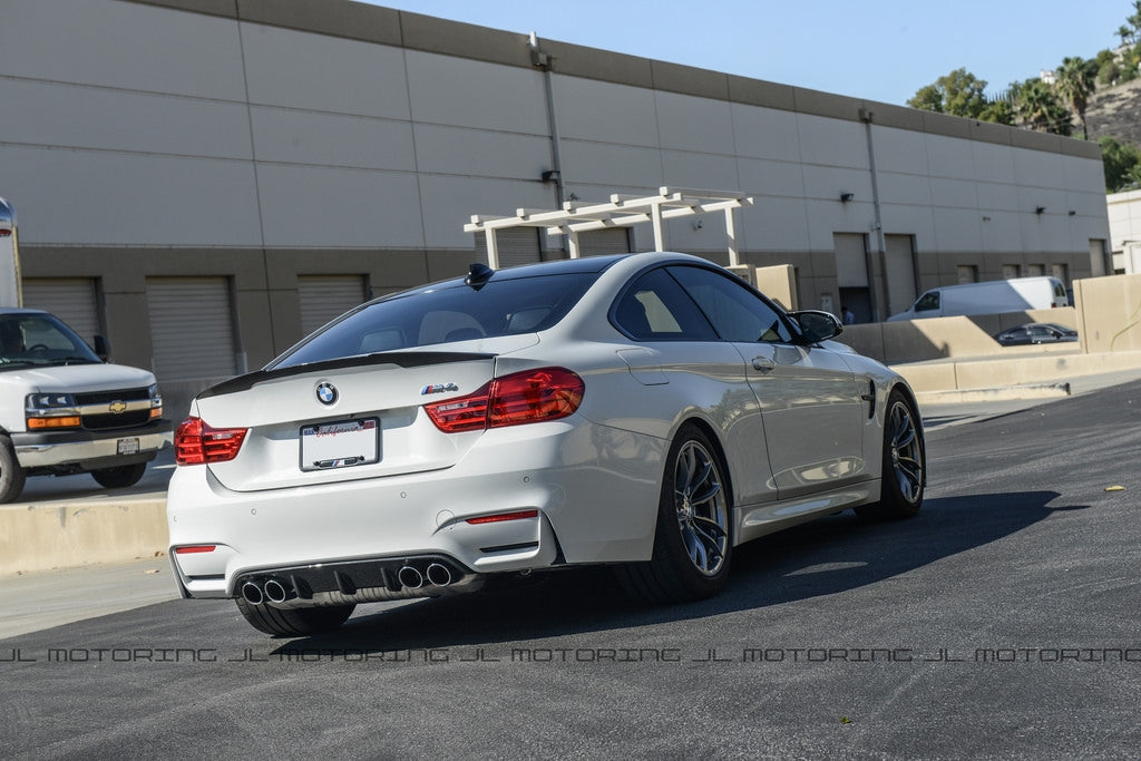 BMW F82 M4 Coupe Performance Style Carbon Fiber Trunk Spoiler