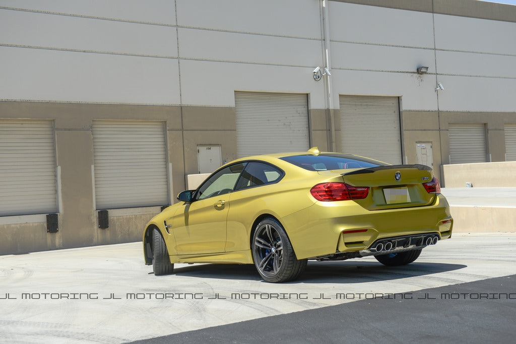 BMW F82 M4 Coupe Performance Style Carbon Fiber Trunk Spoiler