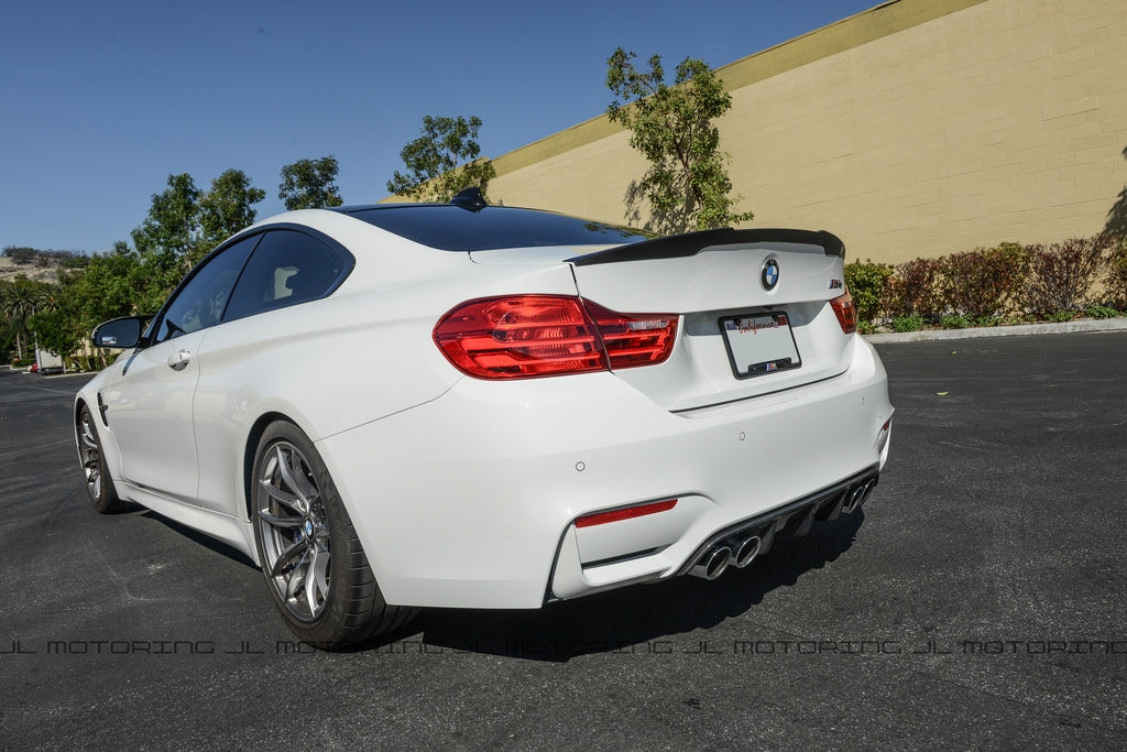 BMW F82 M4 Coupe Performance Style Carbon Fiber Trunk Spoiler