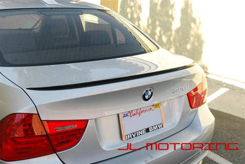 BMW E90 3 Series M3 Style Carbon Fiber Trunk Spoiler – JL Motoring