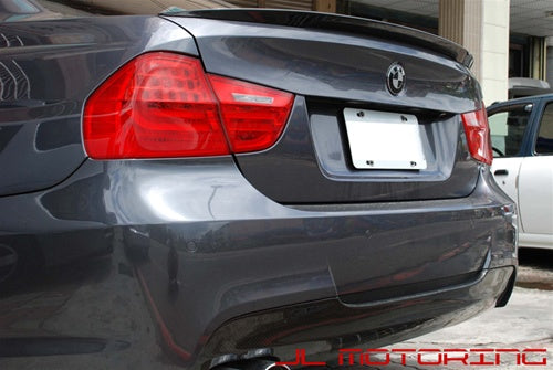 BMW E90 3 Series Performance Style Carbon Fiber Trunk Spoiler