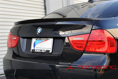 BMW E90 3 Series Performance Style Carbon Fiber Trunk Spoiler