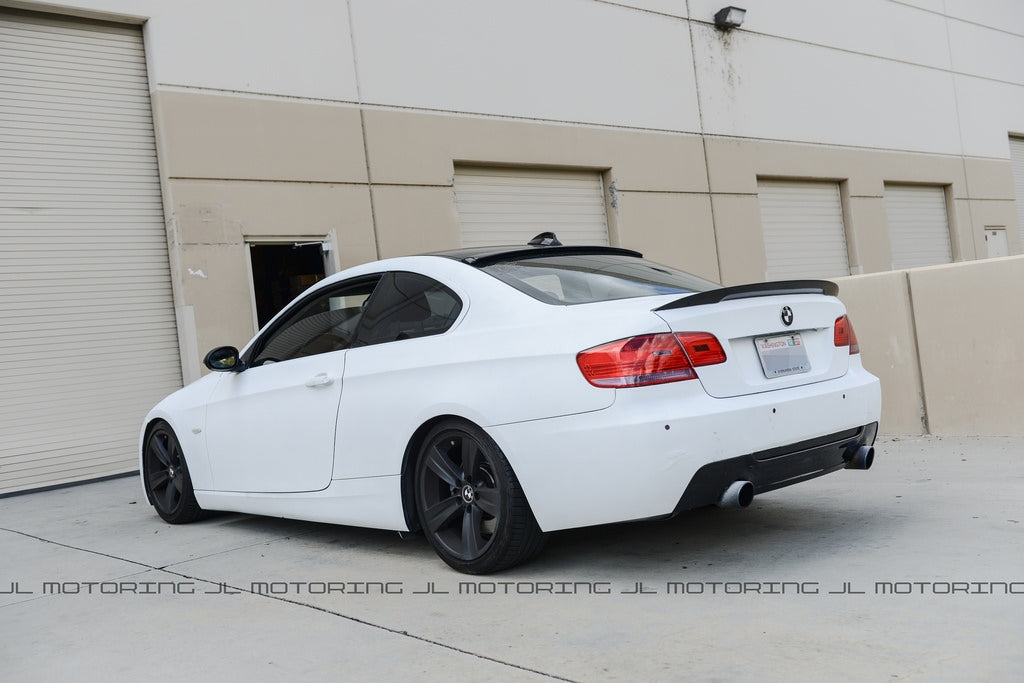 BMW E92 3 Series Coupe Performance Style Carbon Fiber Trunk Spoiler