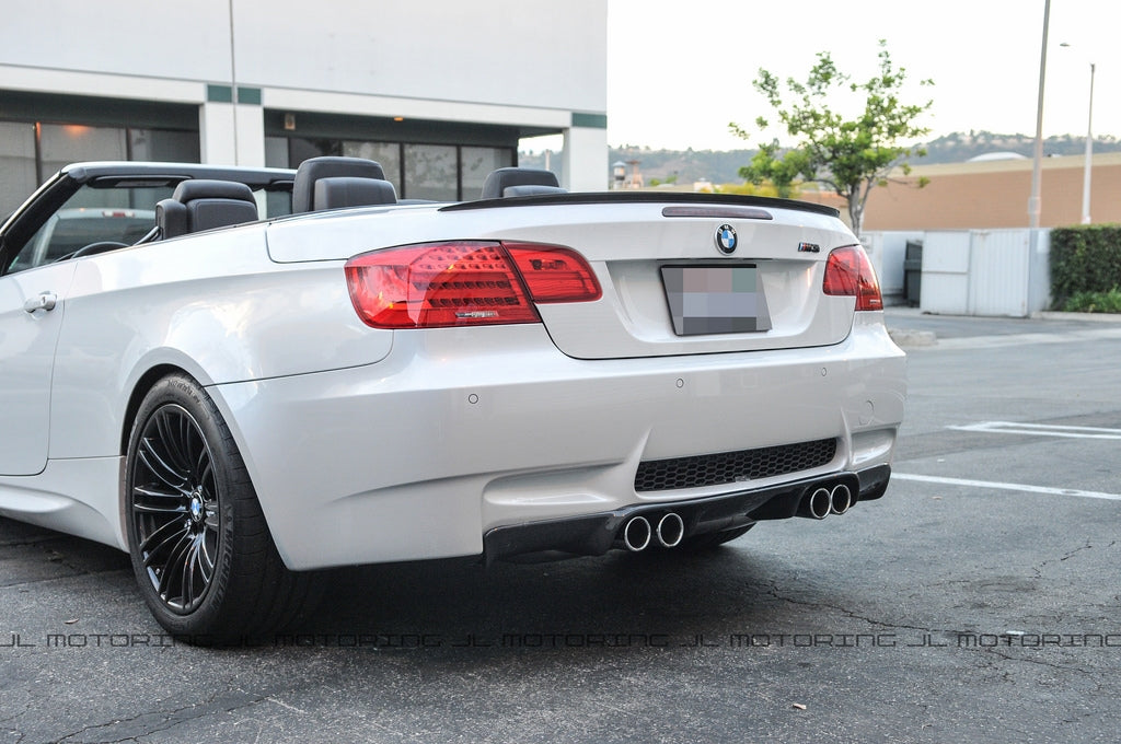 BMW E93 3 Series Convertible M3 Carbon Fiber Trunk Spoiler