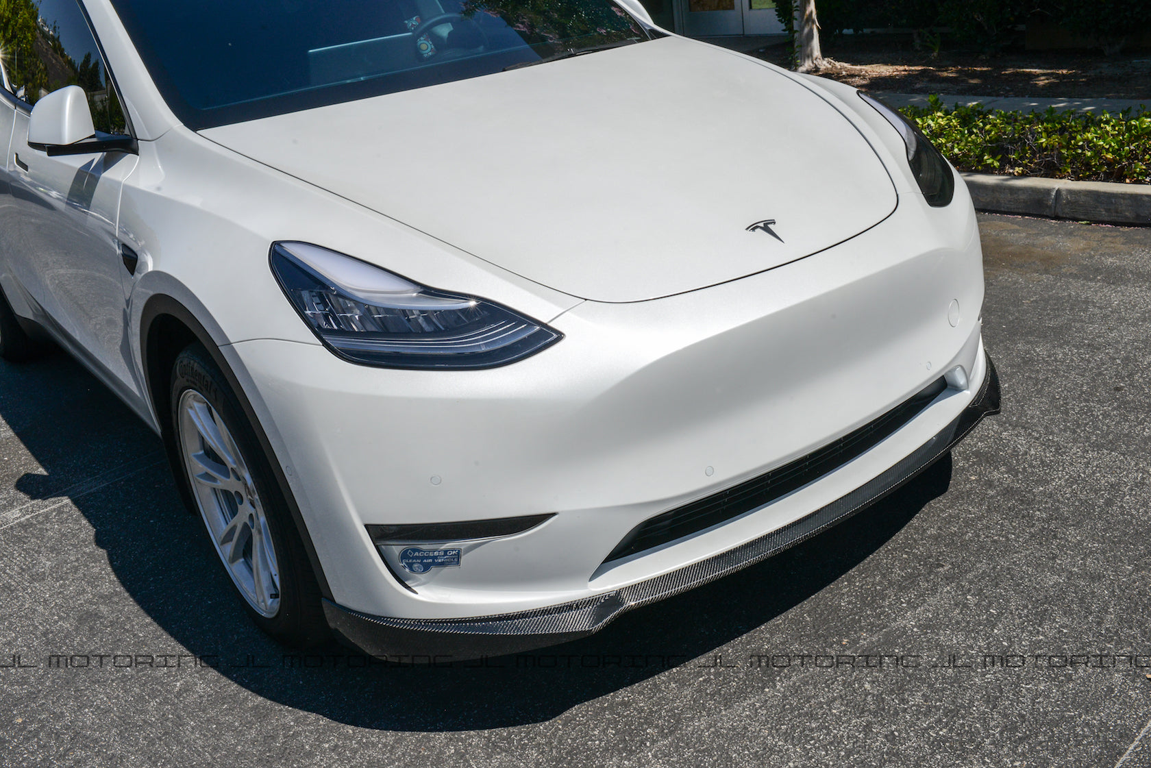 Tesla Model Y Carbon Fiber Front Lip – JL Motoring