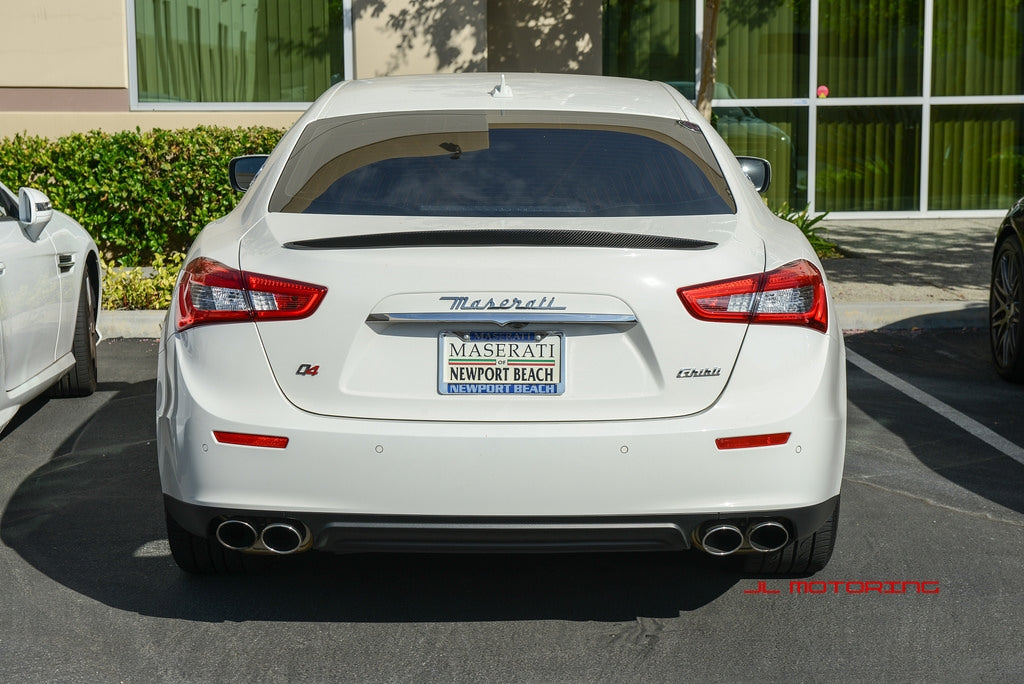 Maserati Ghibli V1 Carbon Fiber Trunk Spoiler