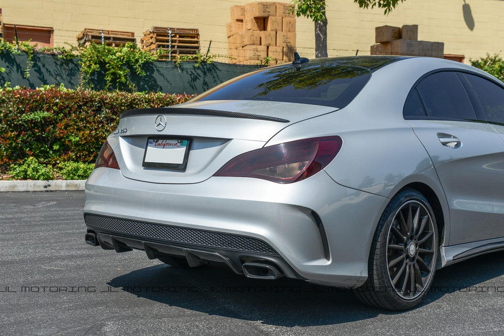 Mercedes cla store rear diffuser