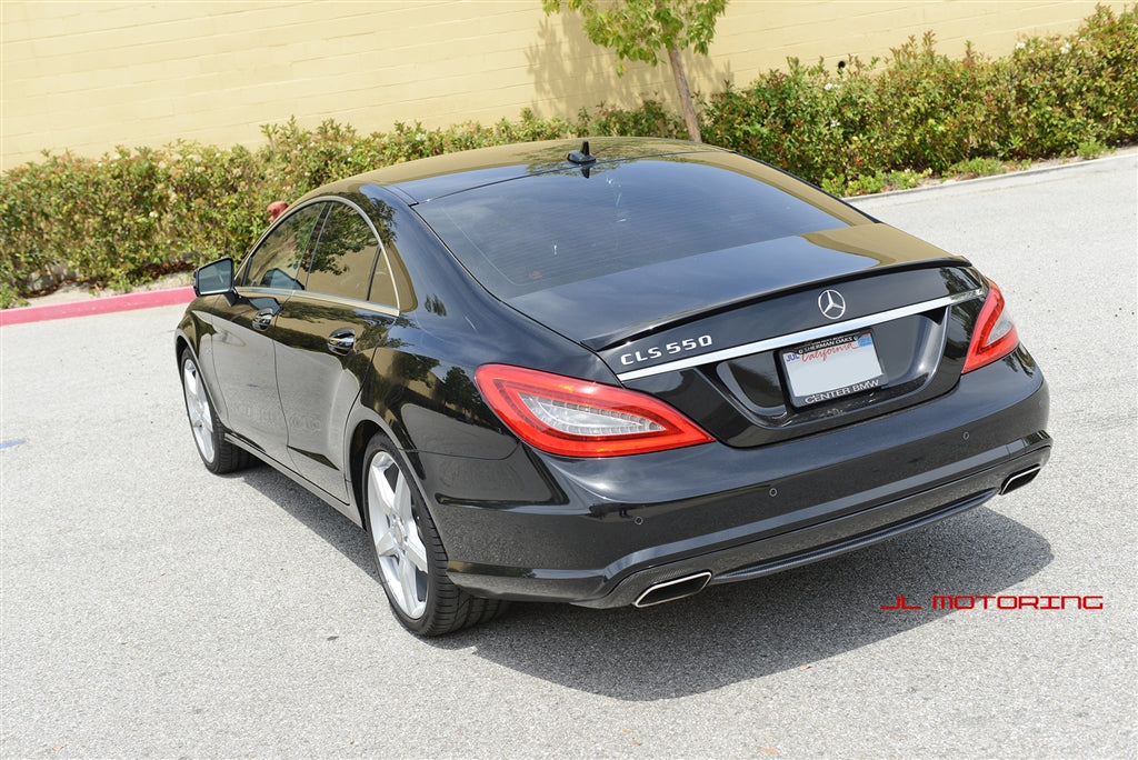 Mercedes W218 CLS 550 Carbon Fiber Rear Diffuser