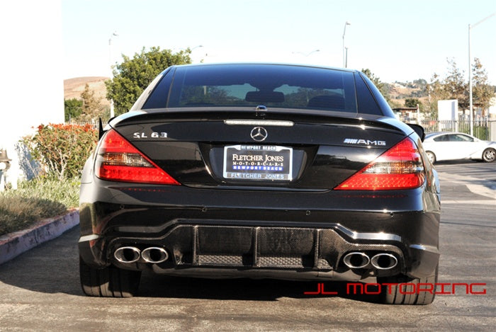 Mercedes R230 SL 63 65 AMG Carbon Fiber Rear Diffuser