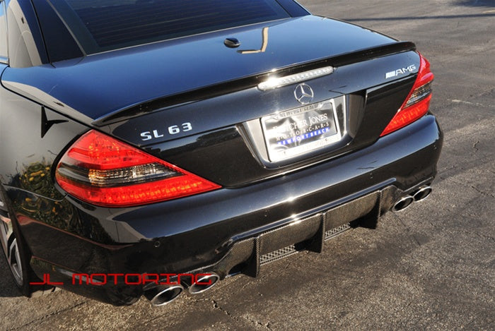 Mercedes R230 SL 63 65 AMG Carbon Fiber Rear Diffuser