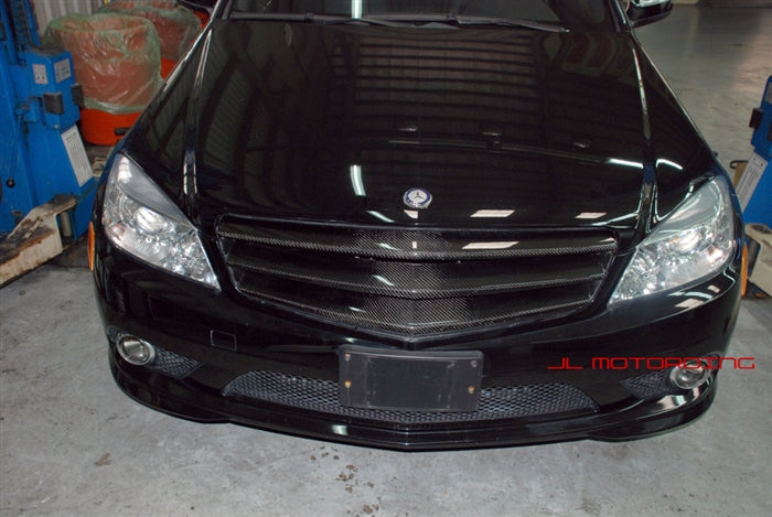 Mercedes W204 Carbon Fiber Front Grille – Motoring