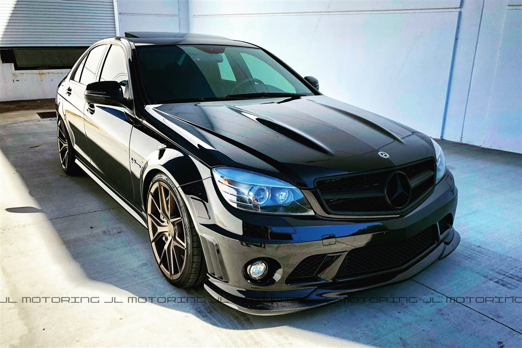 Mercedes Benz W204 C63 AMG Carbon Fiber Front Lip