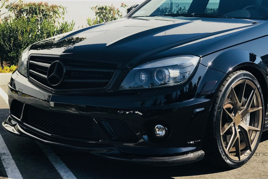 Mercedes Benz W204 C63 AMG Carbon Fiber Front Lip