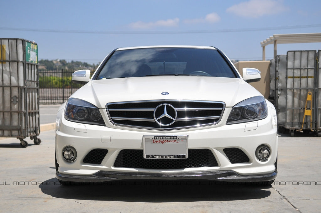 Mercedes Benz W204 C63 AMG Carbon Fiber Front Lip