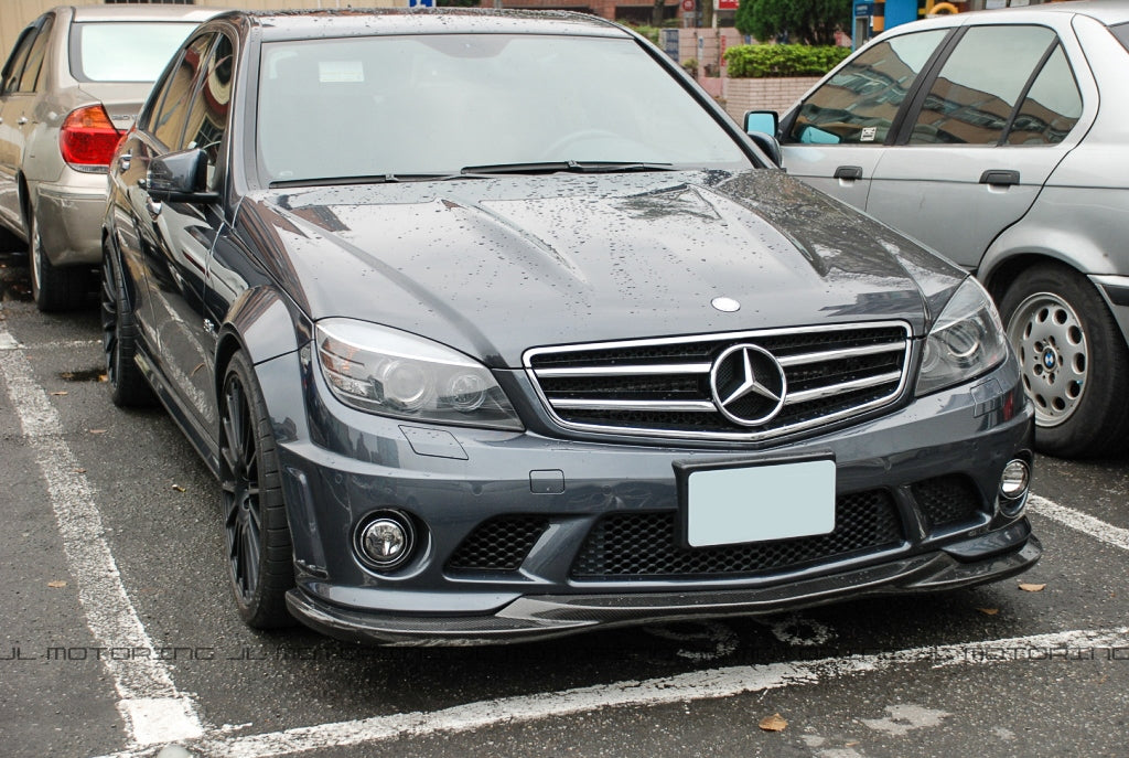 Mercedes Benz W204 C63 AMG Carbon Fiber Front Lip