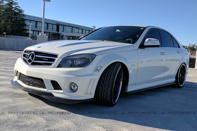 Mercedes Benz W204 C63 AMG Carbon Fiber Front Lip