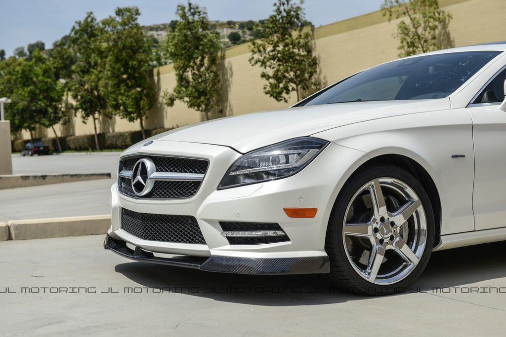 Mercedes Benz W218 CLS 550 Carbon Fiber Front Spoiler