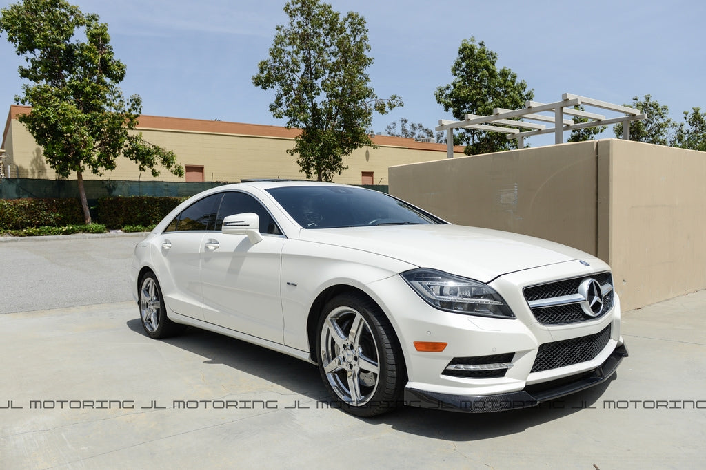 Mercedes Benz W218 CLS 550 Carbon Fiber Front Spoiler