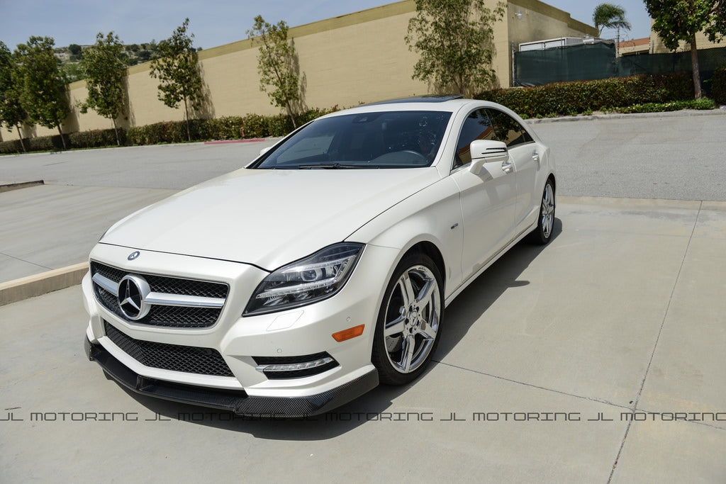 Mercedes Benz W218 CLS 550 Carbon Fiber Front Spoiler