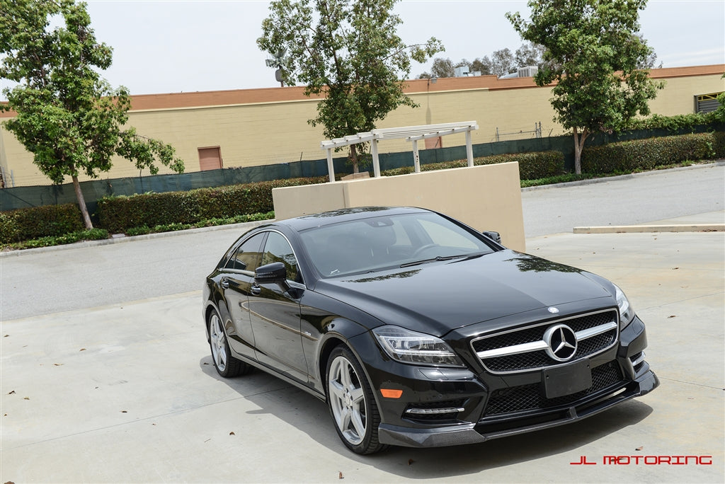 Mercedes Benz W218 CLS 550 Carbon Fiber Front Spoiler