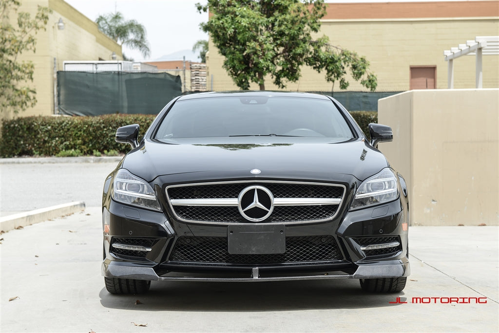 Mercedes Benz W218 CLS 550 Carbon Fiber Front Spoiler