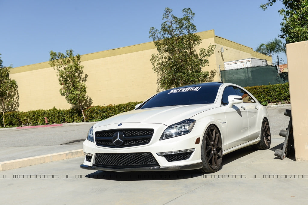 Mercedes Benz W218 CLS 63 AMG Carbon Fiber Front Lip