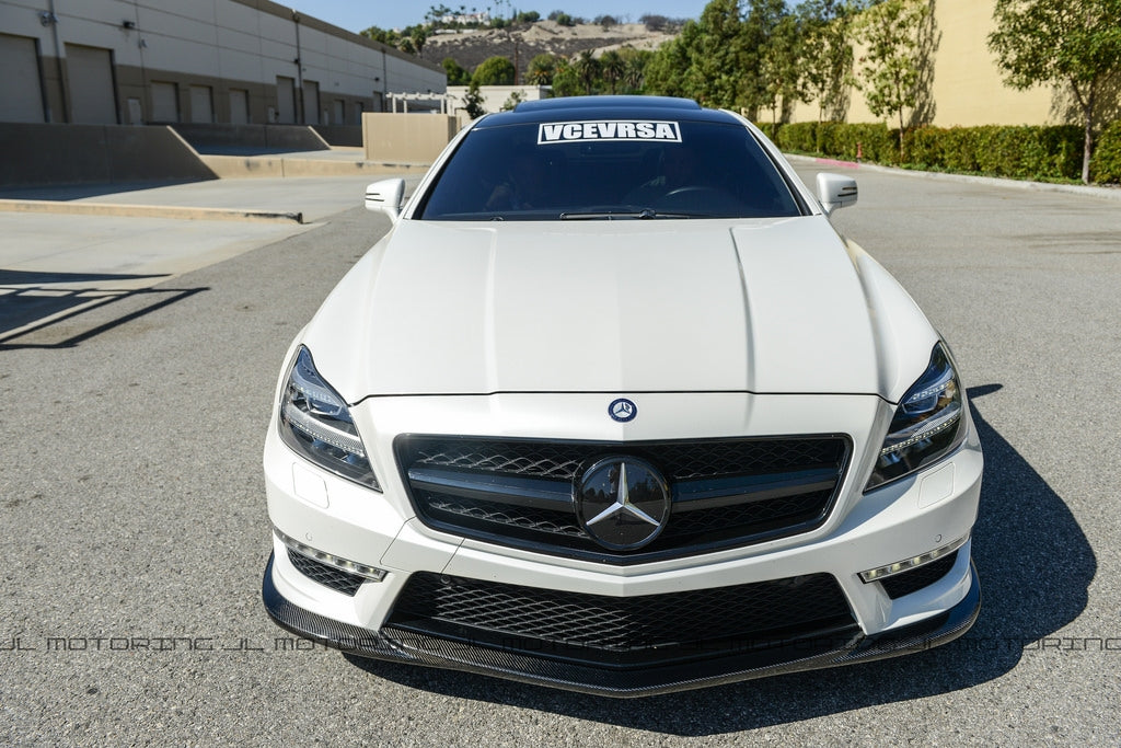 Mercedes Benz W218 CLS 63 AMG Carbon Fiber Front Lip