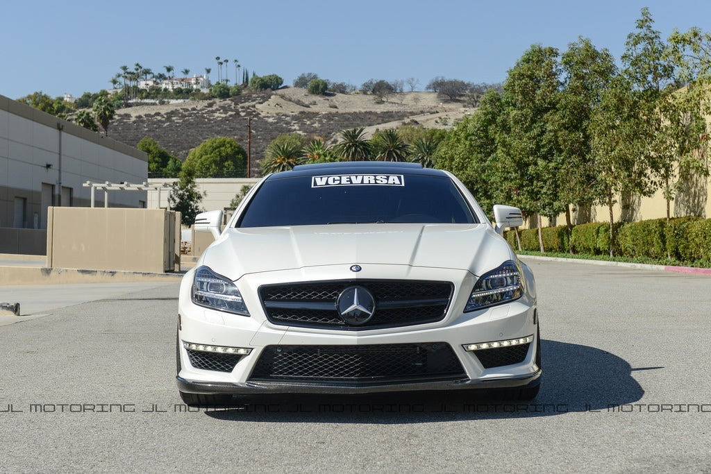 Mercedes Benz W218 CLS 63 AMG Carbon Fiber Front Lip