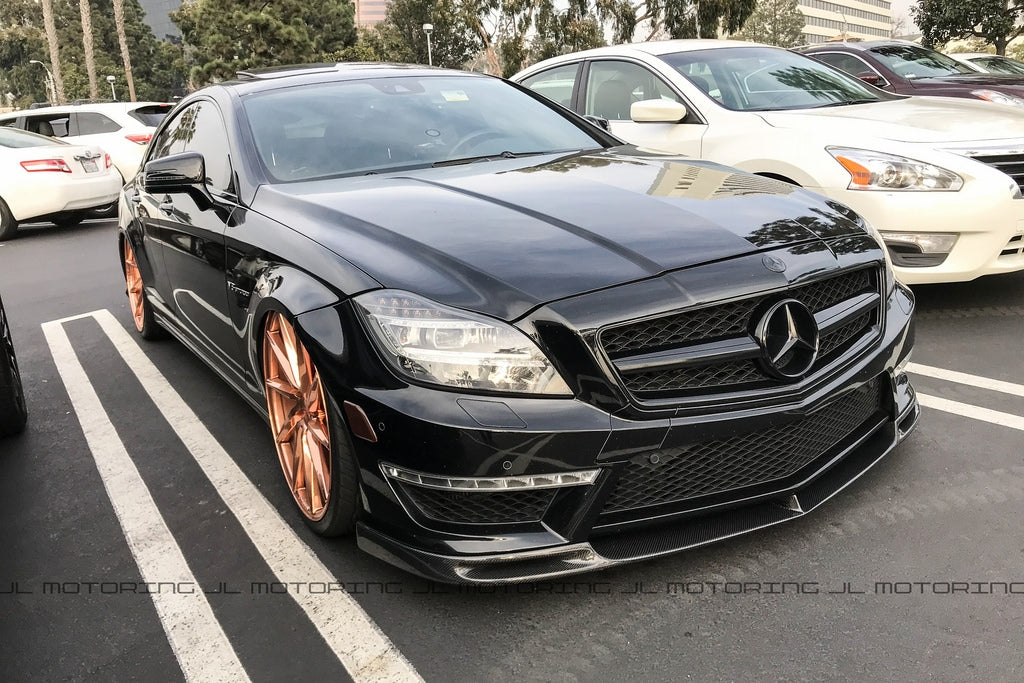 Mercedes Benz W218 CLS 63 AMG Carbon Fiber Front Lip