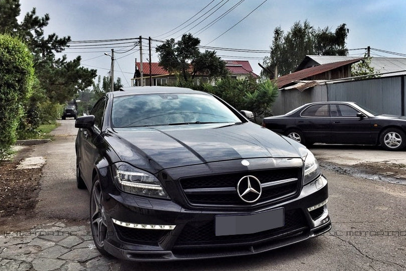 Mercedes Benz W218 CLS 63 AMG Carbon Fiber Front Lip