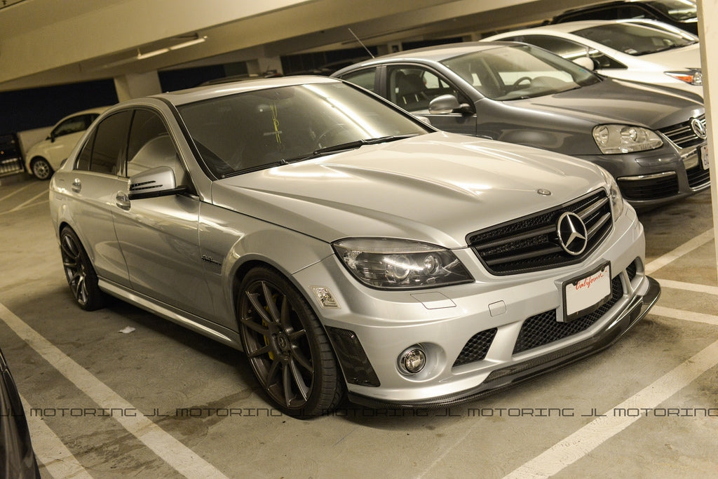 Mercedes Benz W204 C63 AMG Dry Carbon Fiber Side Vents
