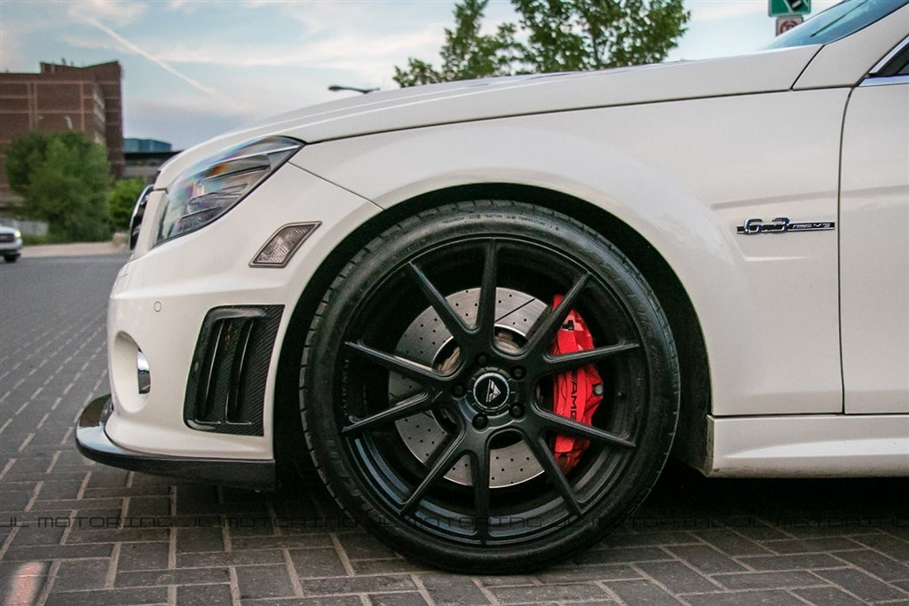 Mercedes Benz W204 C63 AMG Dry Carbon Fiber Side Vents