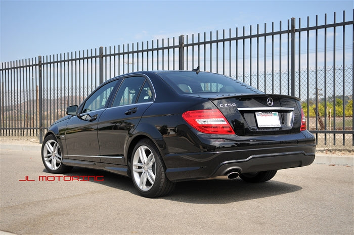 Mercedes W204 C Class AMG Style Carbon Fiber Trunk Spoiler