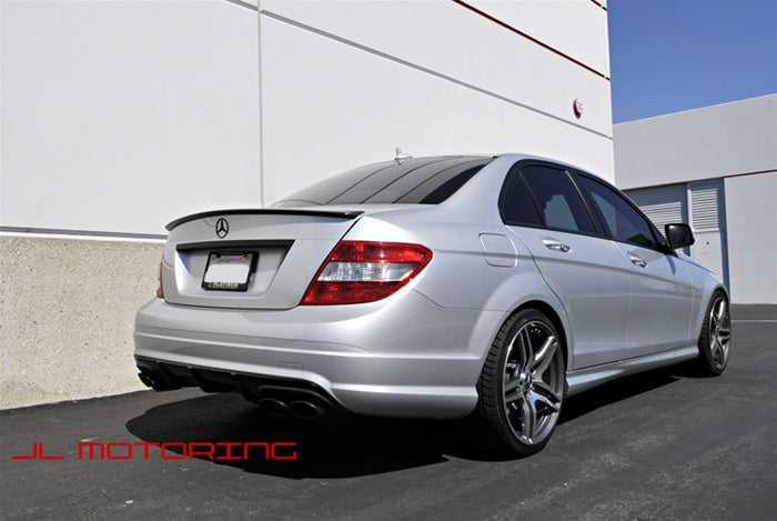 Mercedes W204 C Class AMG Style Carbon Fiber Trunk Spoiler