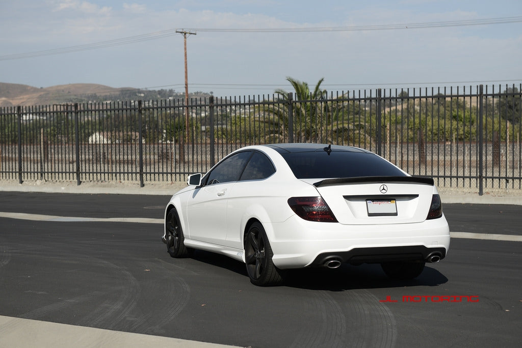 Mercedes Benz W204 C Coupe DTM Style Carbon Fiber Trunk Spoiler