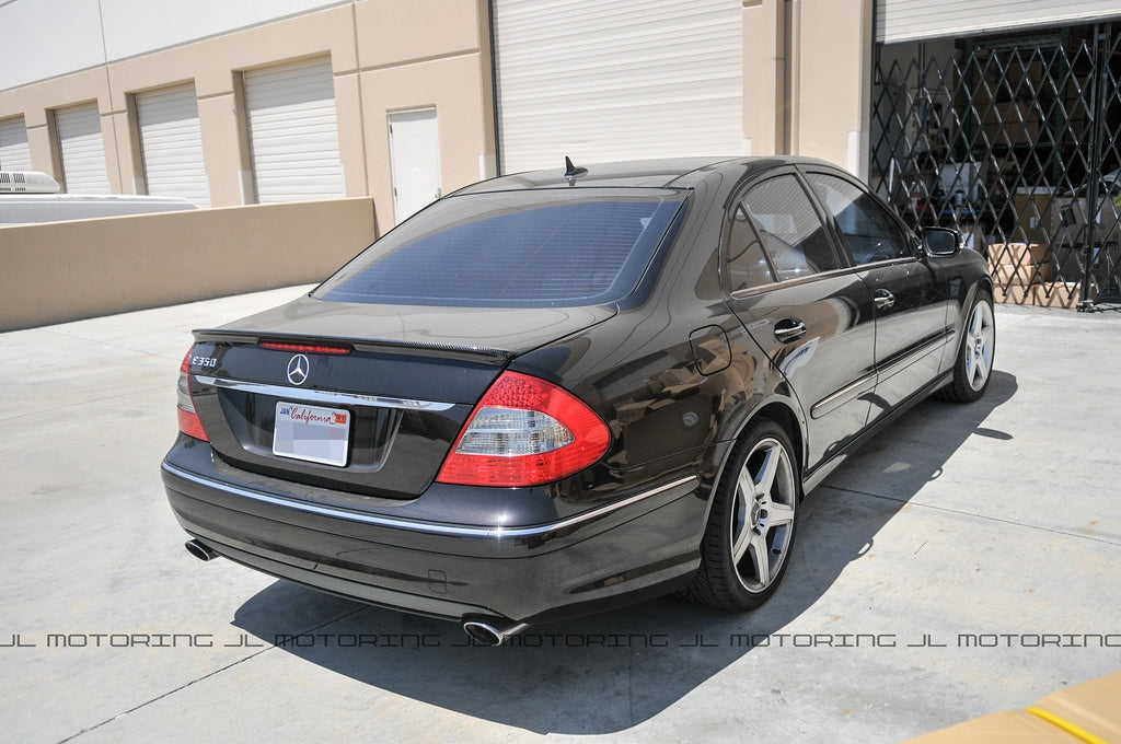 Mercedes W211 E Class AMG Style Carbon Fiber Trunk Spoiler