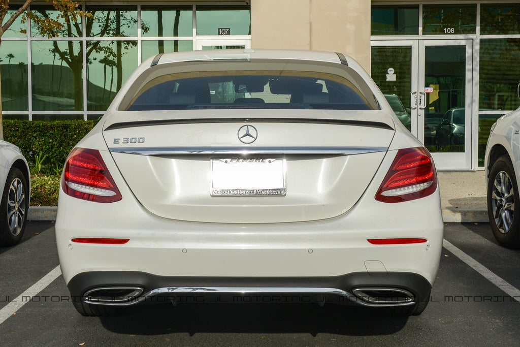 Mercedes W213 E Class E63 AMG Style Carbon Fiber Trunk Spoiler