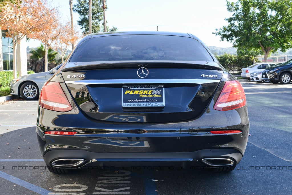 Mercedes W213 E Class Carbon Fiber Trunk Spoiler