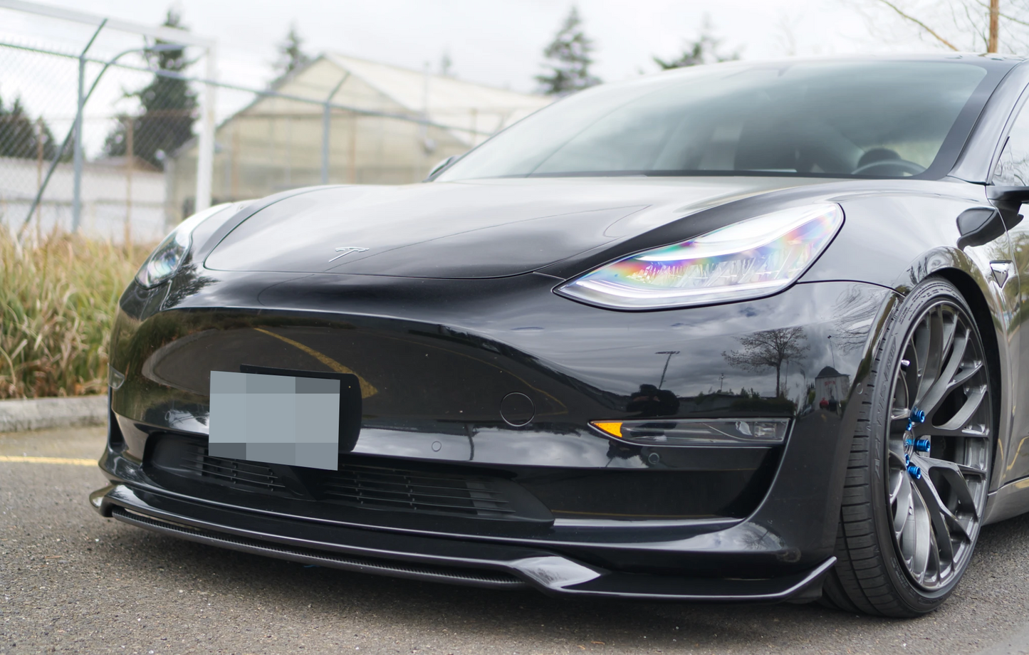 Tesla Model 3 Carbon Fiber Front Lip