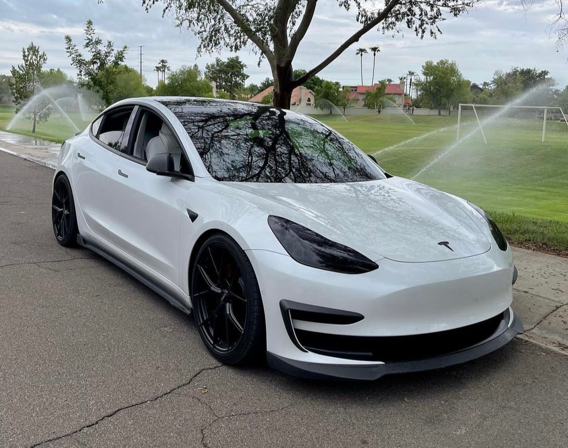 Tesla Model 3 Carbon Fiber Side Skirts – JL Motoring